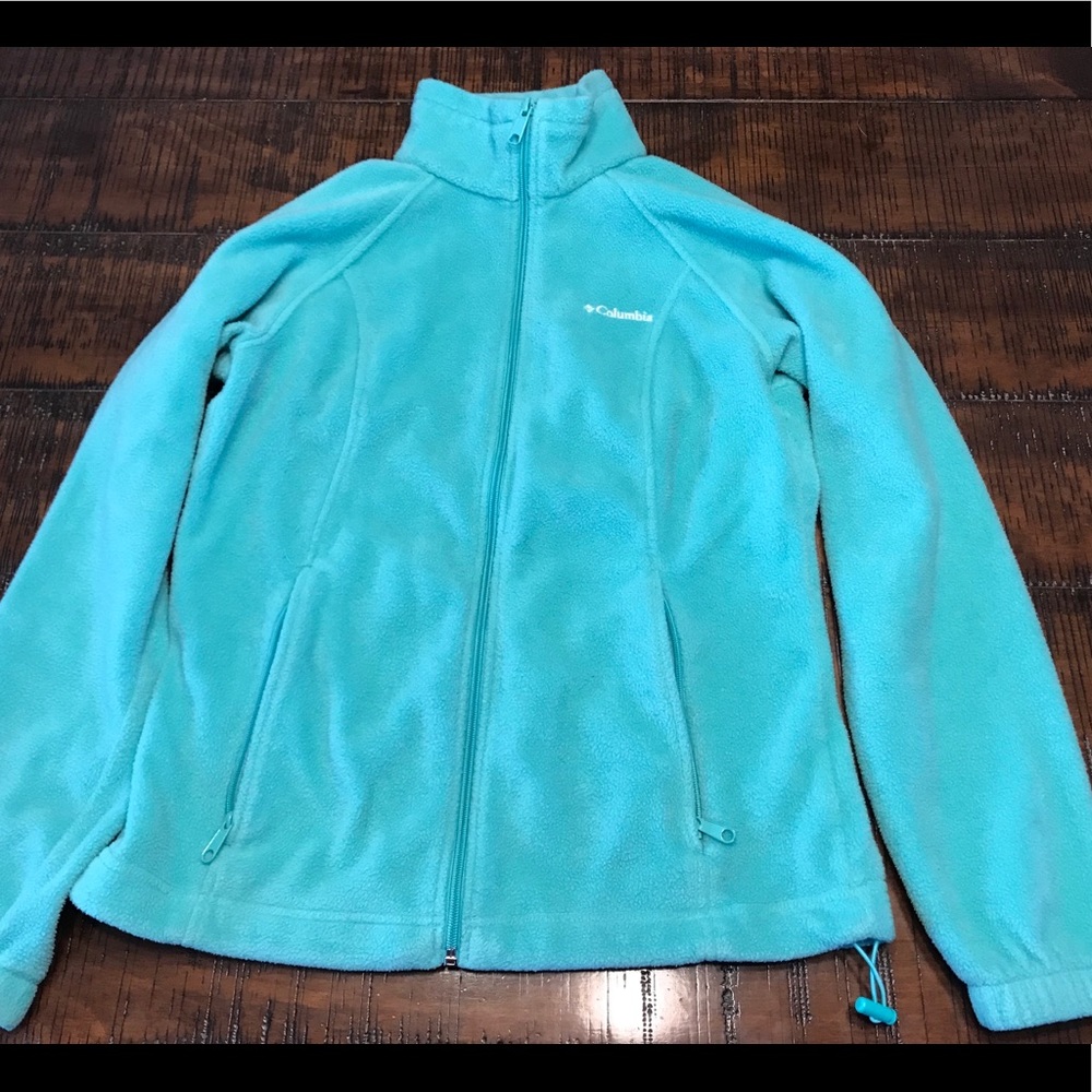 Columbia fleece full zip sweater